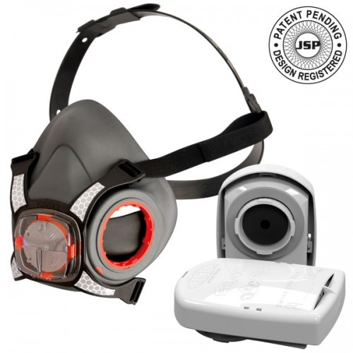 JSP FORCE 8 MEDIUM RESPIRATOR SUPPLIED WITH P3 FILTERS