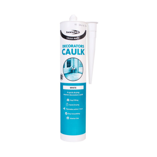 WHITE DECORATORS CAULK