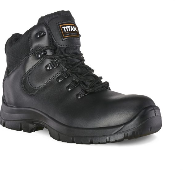 TITAN black safety hiker boot