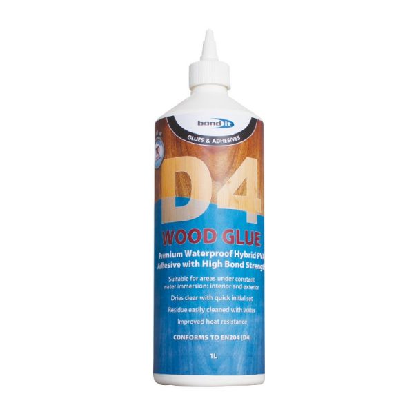 1 LTR D4 WATERPROOF WOOD ADHESIVE