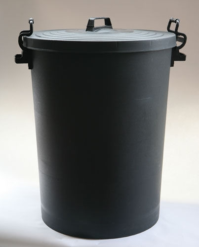110LTR PVC DUSTBIN WITH LOCKING LID