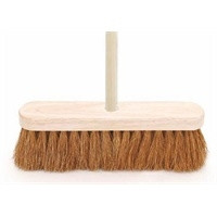 10” SOFT COCO BRUSH WITH HANDLE
