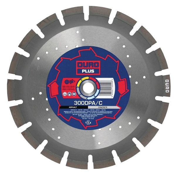 350MM (14") X 25MM DUROPLUS ASPHALT & CONCRETE DIAMOND BLADE