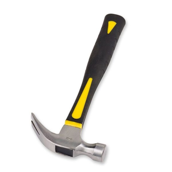 16OZ FIBREGLASS HANDLE CLAW HAMMER