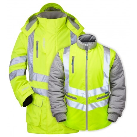 PULSAR P487 Yellow 7 In 1 Storm Coat