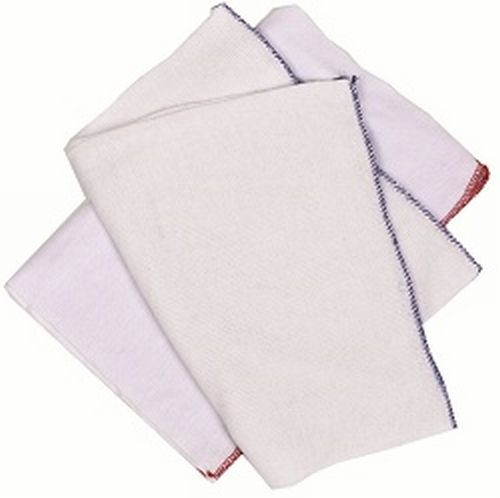 WHITE DISH CLOTHS (PACK 10)