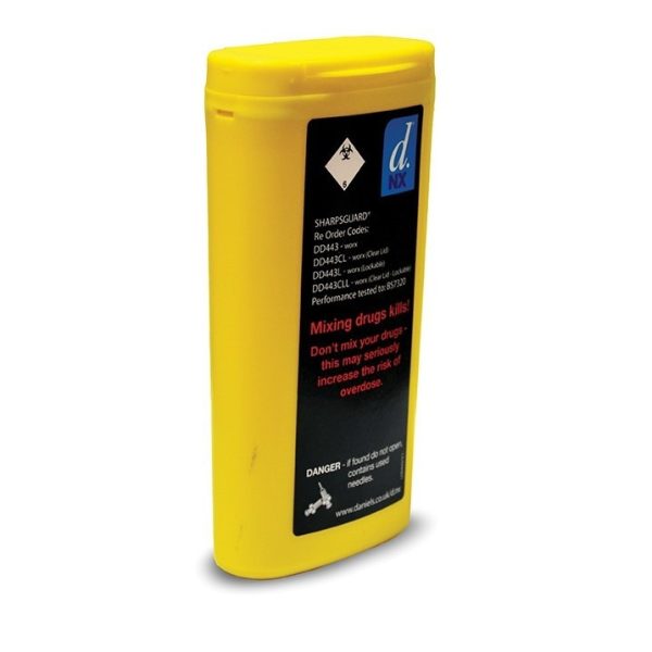 0.6LTR SHARPS BIN