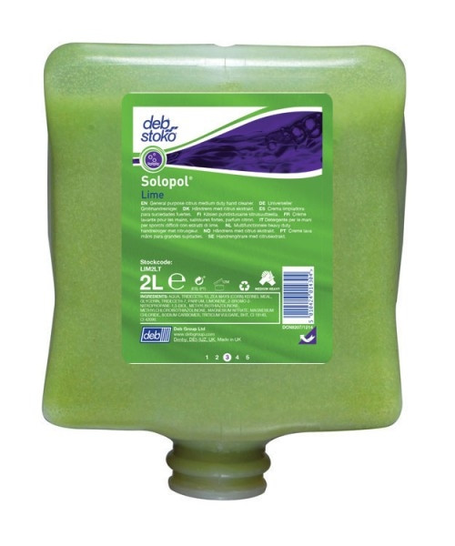 2LTR DEB LIME HAND CLEANER