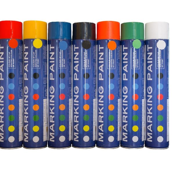 ORANGE 750ML LINEMARKER SPRAY