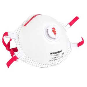 Warrior FFP3 Moulded Valved dust Masks (Box 5)