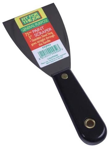3” FIT FOR THE JOB PROFESSIONAL PAINT SCRAPER