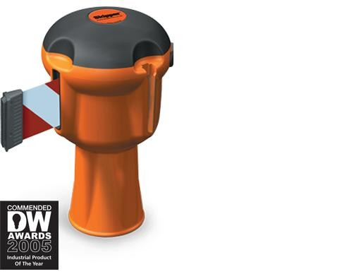 CONE MOUNTABLE SKIPPER RETRACTABLE BARRIER