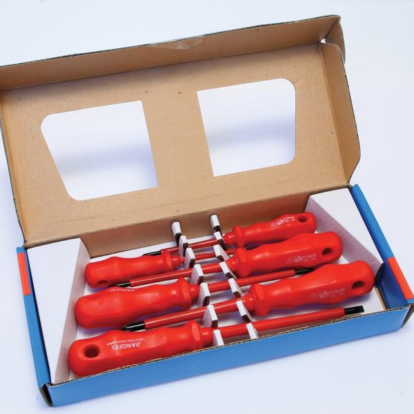 6PC ELECTRICIANS VDE SCREWDRIVER SET