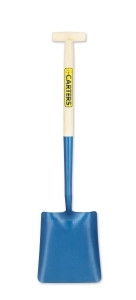 PREMIER WOODEN HANDLE SQUARE MOUTH SHOVEL