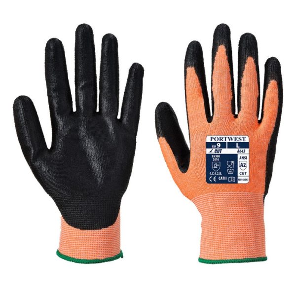 Orange/Amber Cut Level 3 Glove