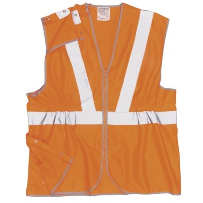 Orange High Vis Rail Spec Waistcoat